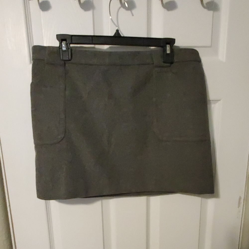 J.Crew Gray Wool Mini Skirt - 12